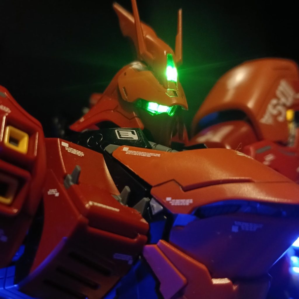 MG サザビーver.Ka LED組込｜福田 義康さんのガンプラ作品｜GUNSTA（ガンスタ）