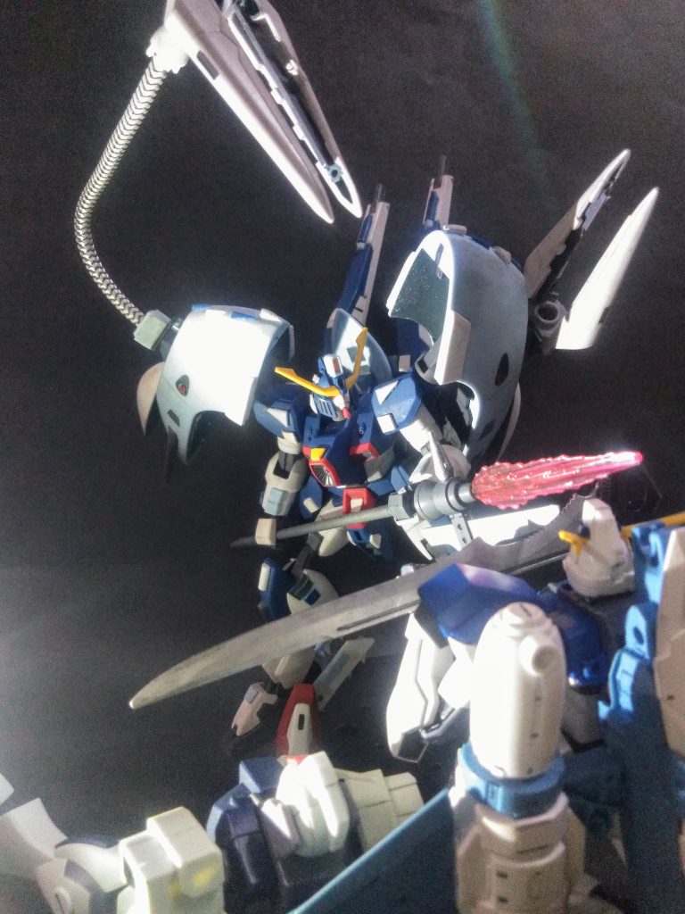 ガンダム形態だとチョッとアレなんで人気が無さそうですよね 😩それはサテオキ!コンな感じで実行です 😤💨毎度ながら 妄想クラいは無双をさせてオキマスカ❗🤣🤣🤣ニュルフフフ 🤤💦💦