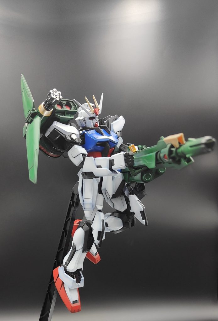 ストライクガンダム ソード、ランチャーセット–3枚目/制作者：@takasenm