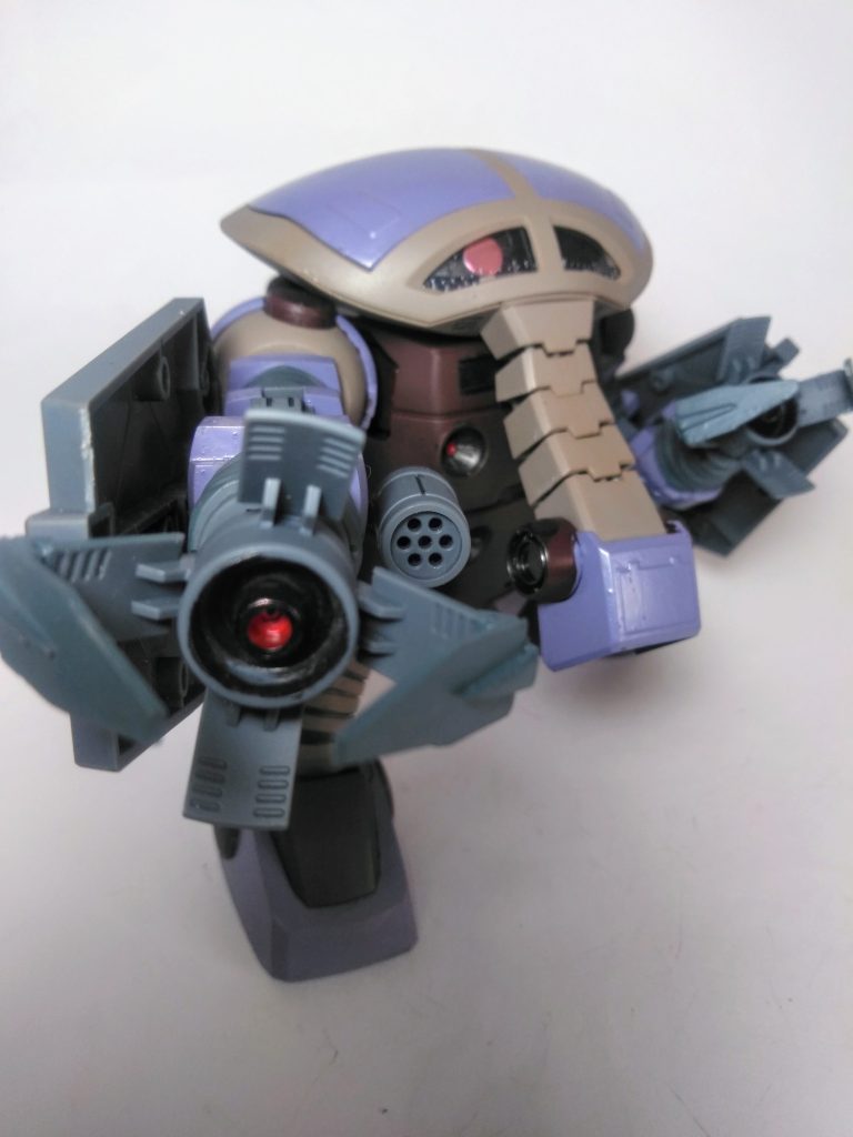 ソウいう訳で 『MSM-04Ge ジュアッグ〔トリントン基地攻略戦仕様〕』 🧐ジュアッグが好き過ぎてプレバンにてMSV ver,を購入してヤッてみました 🤣🤣🤣 先ずは握り潰すぜっ❗❗漢の武装『 バイス・クロー』 😋