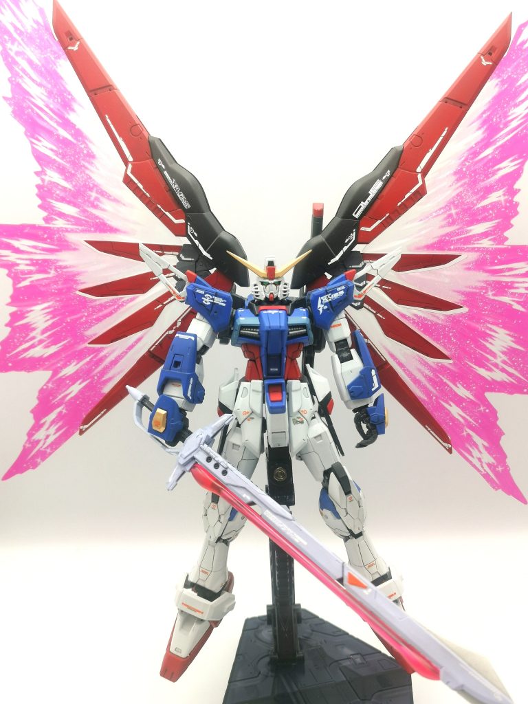 デスティニーといえば光の翼。長い事埃を被らせてたなぁ。