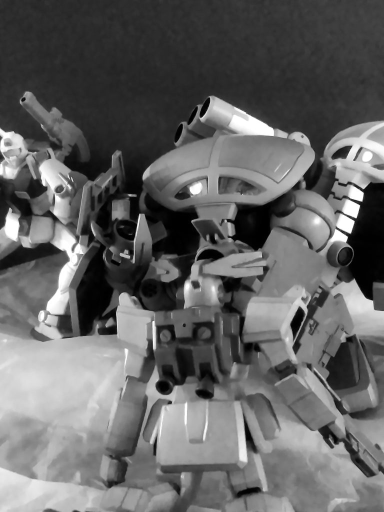 ゾウさん🐘の様な独特なデザインが堪らない 😍💓💓そんな訳で「UP主」としては愛らしくてホッとけない『MSM-04G ジュアッグ』を弄ってみました 😁ナンのパーツで構成してあるかは言わずもナガ❗😜で在りますね 😋💞