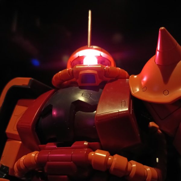 PG シャア専用ザク LED組込