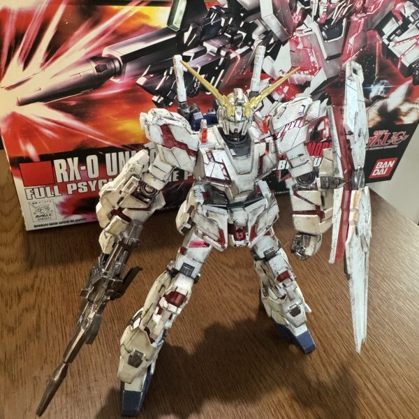 息子の作ったガンプラを再生