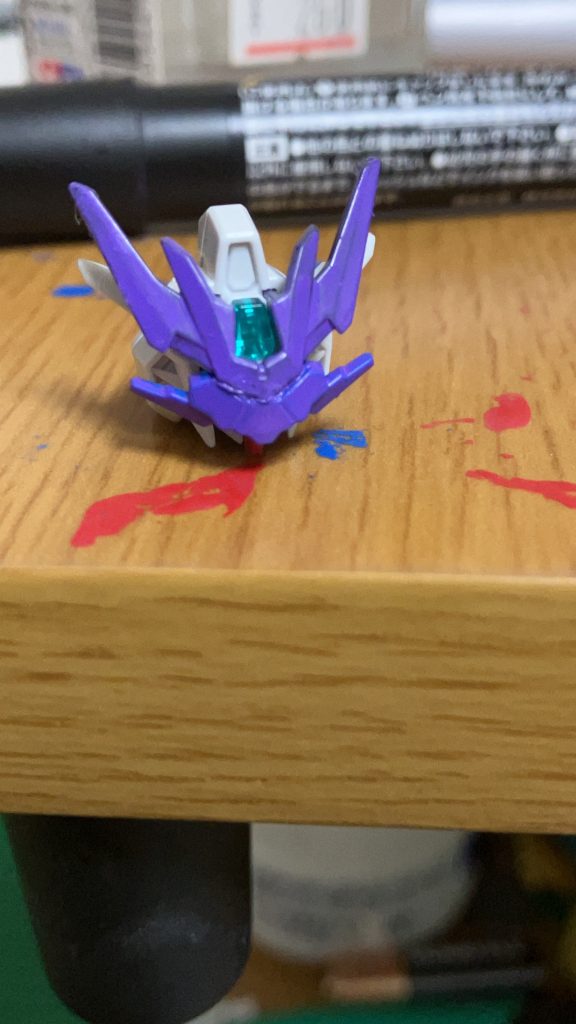 どうやってツインアイを隠すかで少し悩みましたが上手く隠す事が出来たのでOKかなって思います