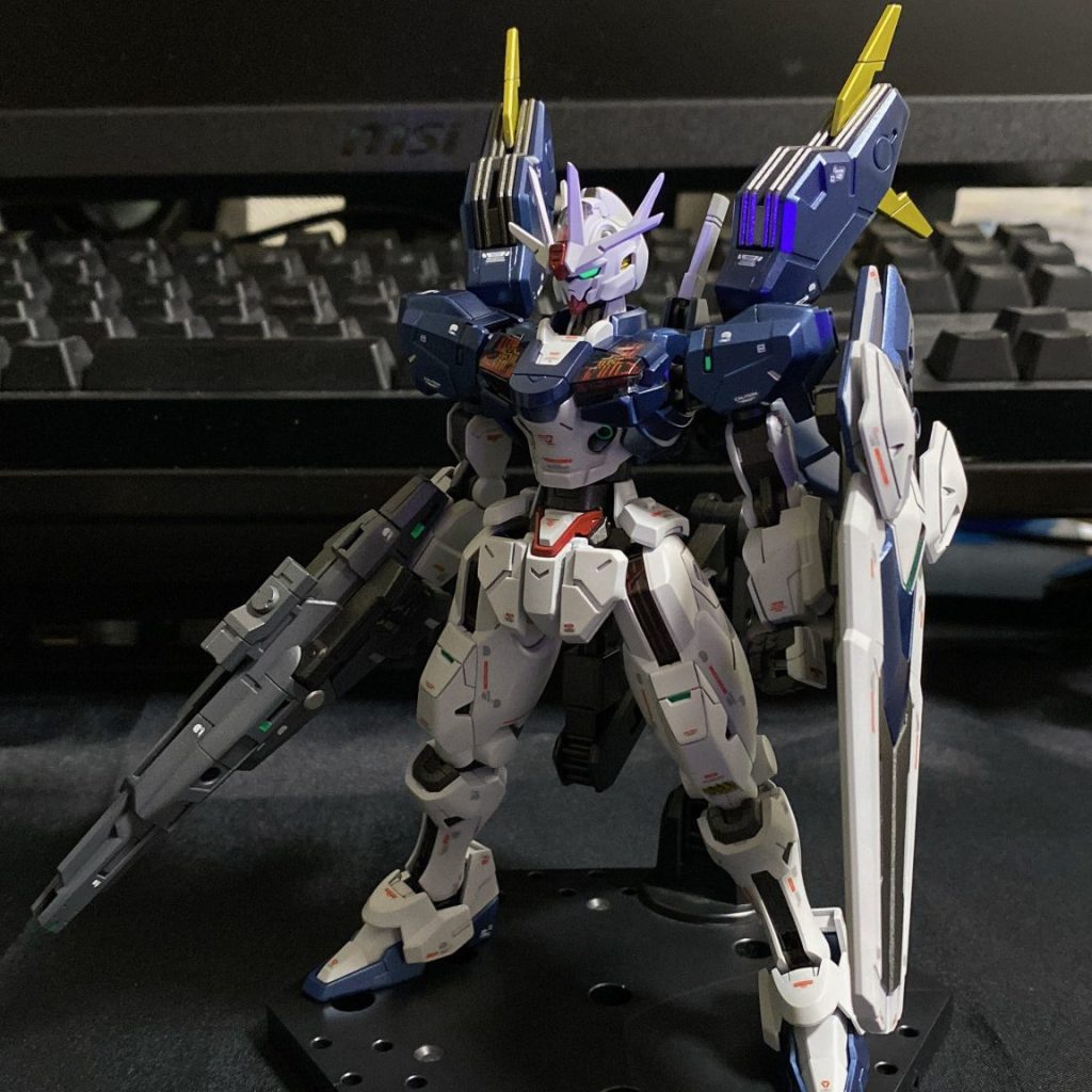 HGガンダムエアリアル改修型 全塗装｜terryさんのガンプラ作品｜GUNSTA（ガンスタ）