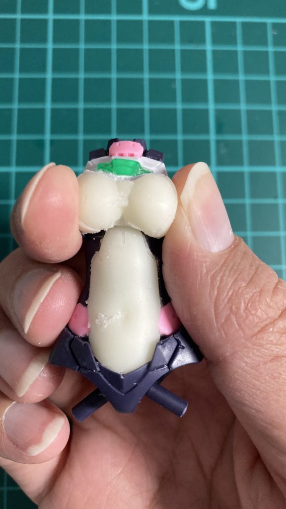 柔らかさはこのくらい。