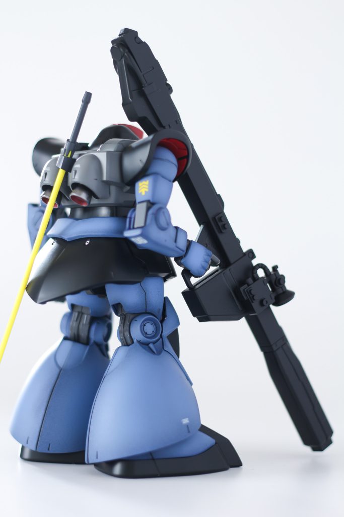 改修部分頭部の顎パーツ？薄く削り込み頭部十字パーツ薄く削り込み頭部Hアイズ埋め込み左手ジョイント1mm短縮脚内部スネのジョイント2mm延長サクサク作りたかったので工作の必要な膝裏の合わせ目消しはパスしました