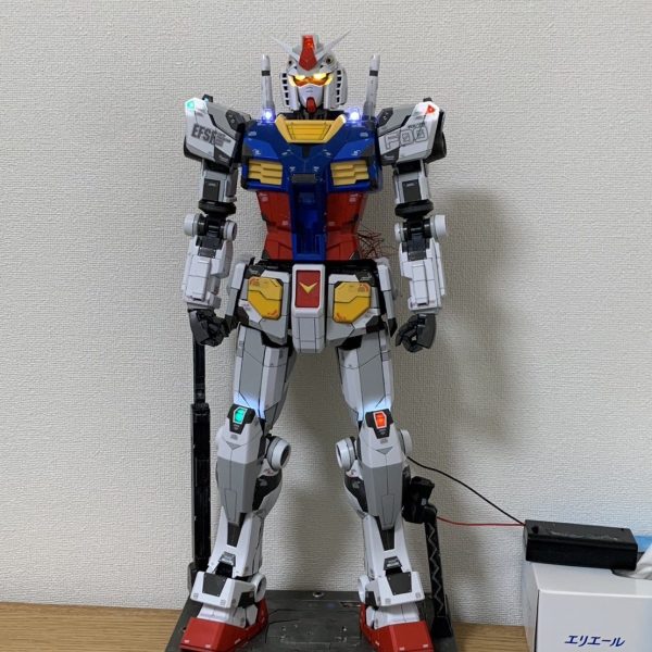 RX78 F00 GUNDAM LED発光