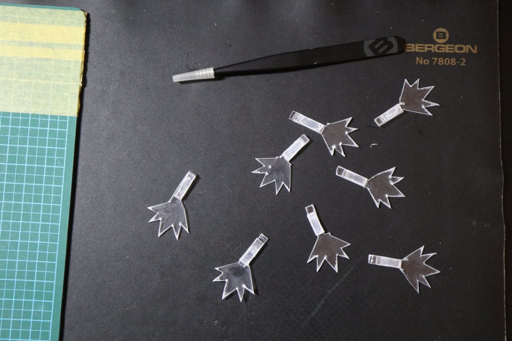 ついでにドラグーン用のエフェクトパーツも製作しました!!