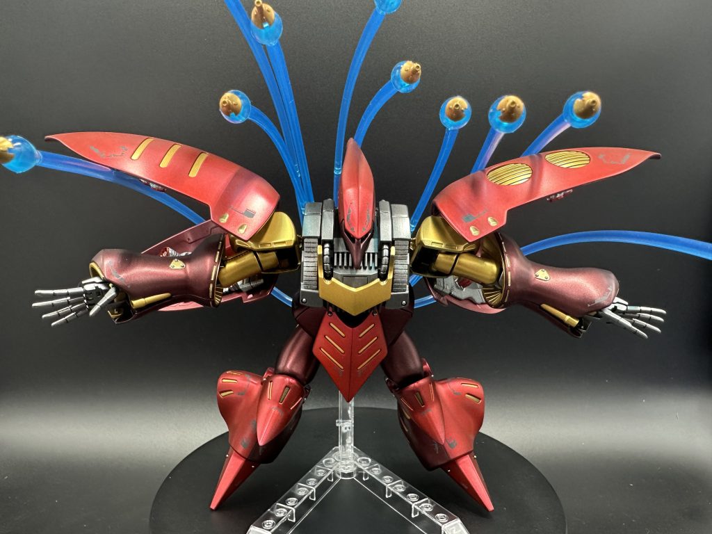 マットキャンディ塗装でクールな質感を表現！！＜HG キュベレイ