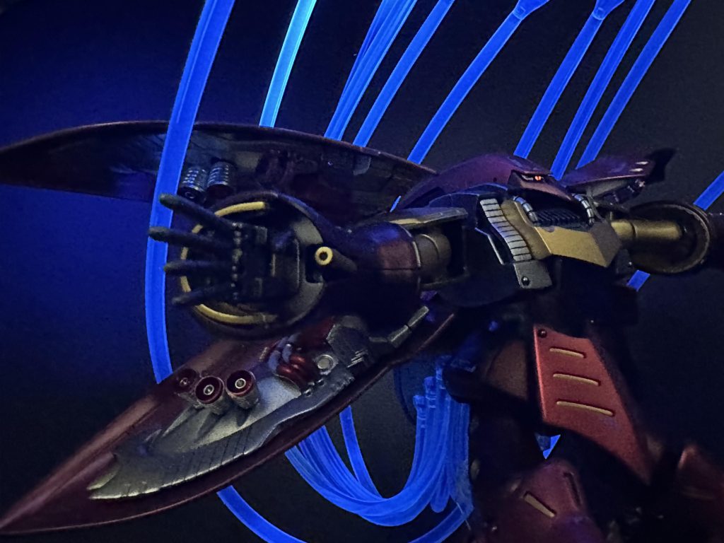 マットキャンディ塗装でクールな質感を表現!!<HG キュベレイMk-Ⅱ プルツー専用機>–6枚目/制作者:Ryo@HRC