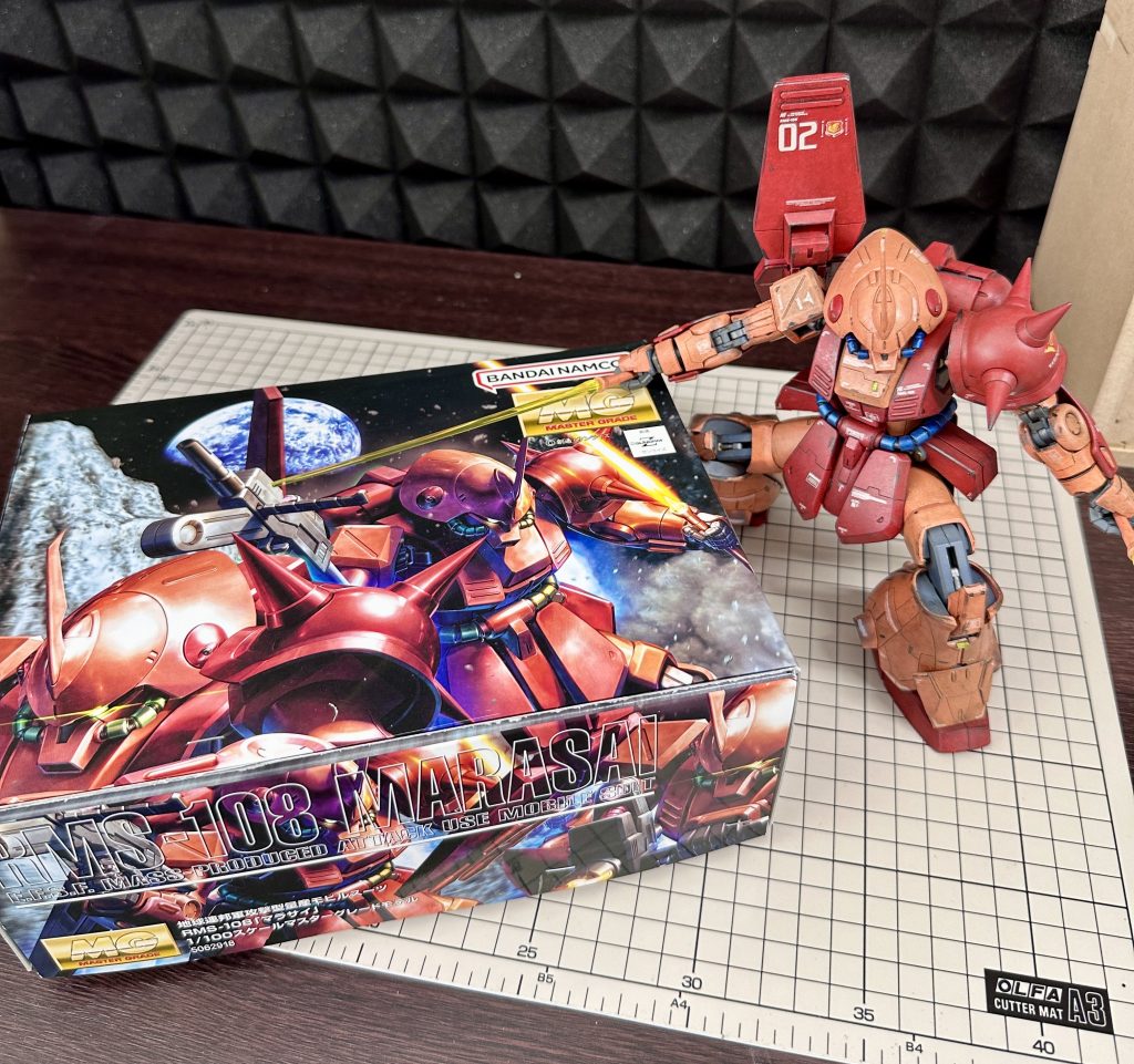 オマケ、収納用に箱カット