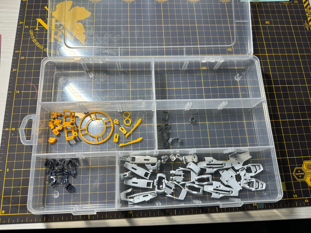 今回塗装したパーツです