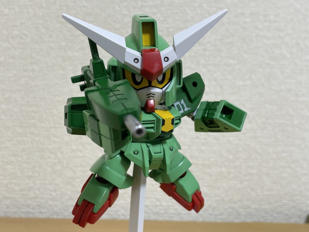 作りは、レジェンドBB準規なので、そこそこ可動はします。