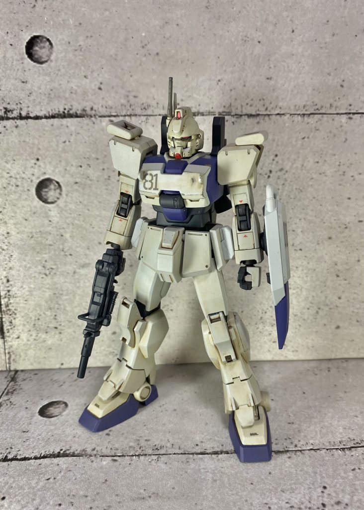 Ez8 前胸部装甲のちょっとしたダメージ表現が上手くいっているのが自慢できるポイントです