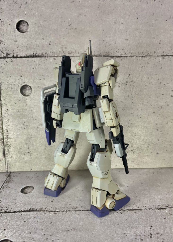 Ez8 後ろ今見るともう少しデカールと汚しをすればよかったなと感じています。