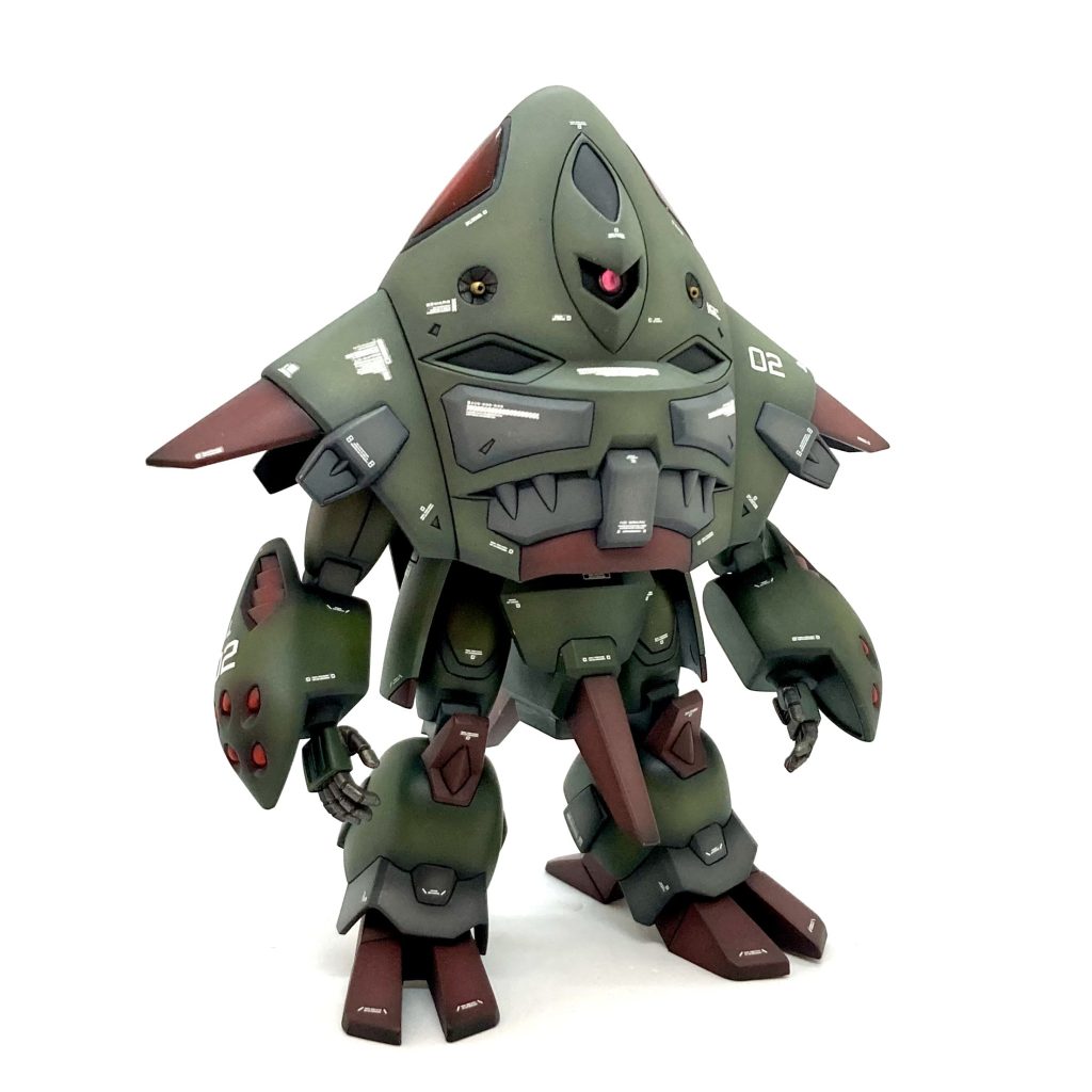 …ってなワケで、サフまで終わって本塗装に入る直前にコンセプトを変更し、オリジナルカラーにいたしました😁