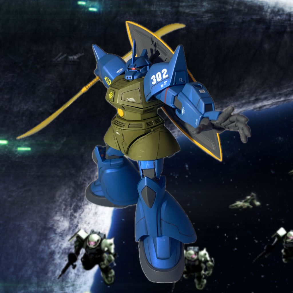 HGUC ゲルググ(アナベルガトー専用)–5枚目/制作者：丸五ワークス