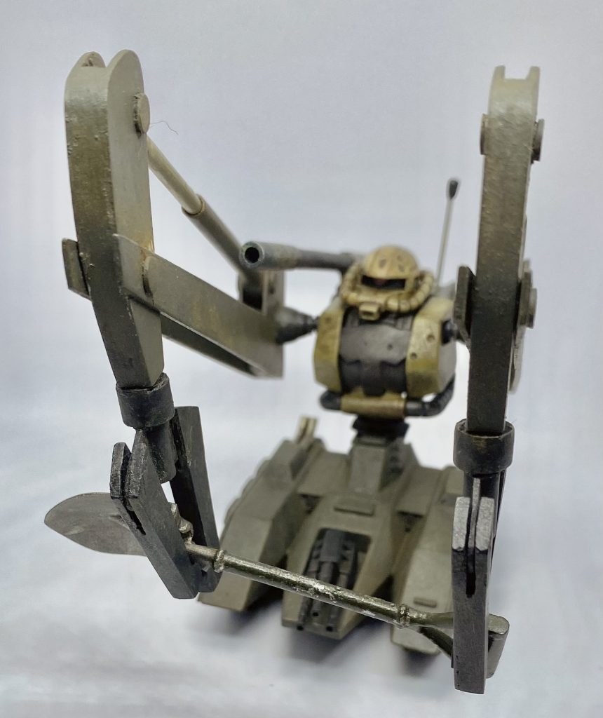 HGガンプラ オリジナルザクタンク(リバイブ風)–5枚目/制作者:@SYON12345