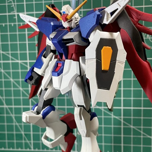 旧HGデスティニーガンダム　補修＋全塗装