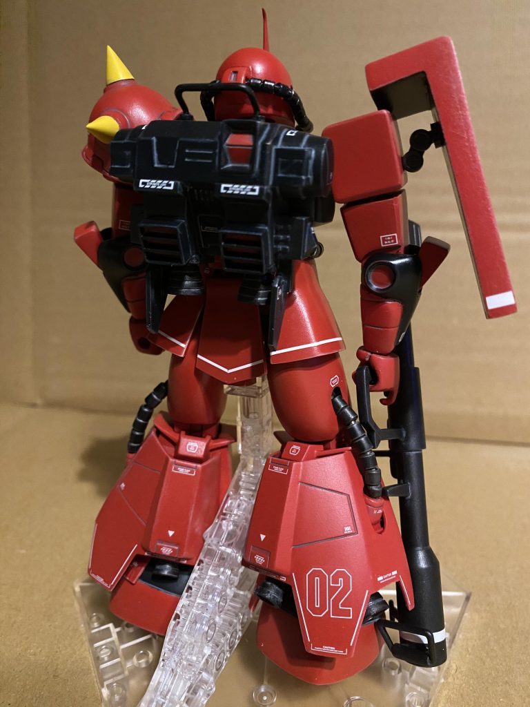 旧キット　ジョニーライデン　高機動型ザク–3枚目/制作者：積みプラ旧キット