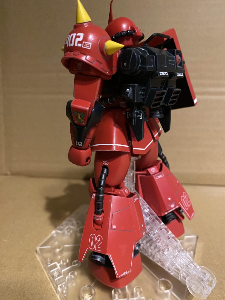 旧キット　ジョニーライデン　高機動型ザク–4枚目/制作者：積みプラ旧キット