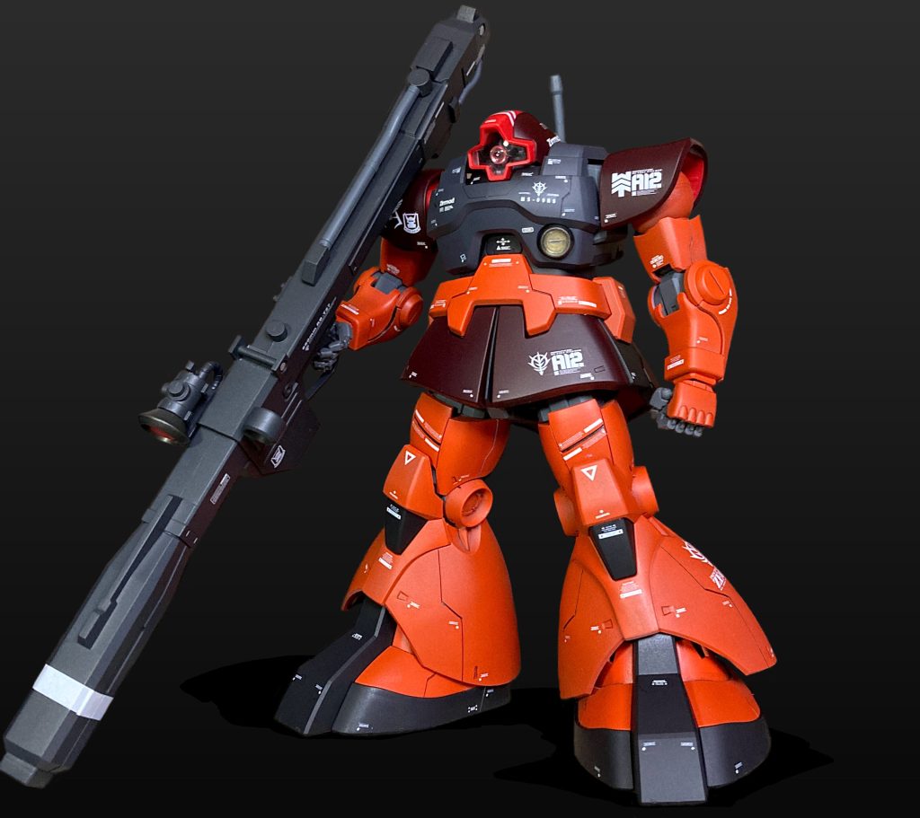 モノアイに３Dレンズシールを使用。