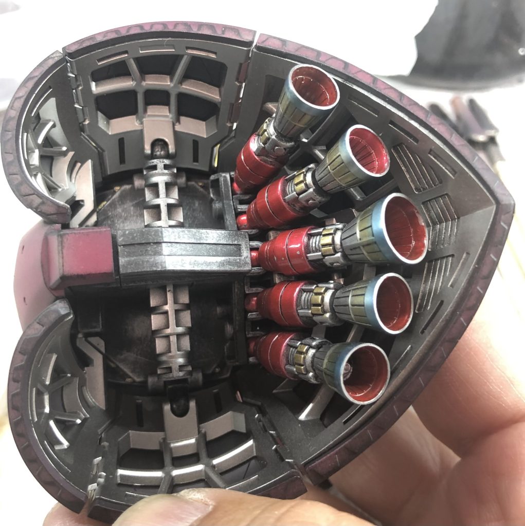 MGシャア専用ゲルググ(カットモデル)–4枚目/制作者：らるほん