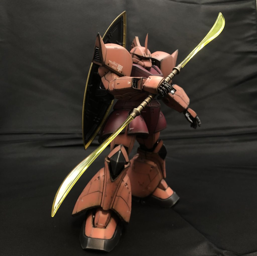 MGシャア専用ゲルググ(カットモデル)–4枚目/制作者：らるほん