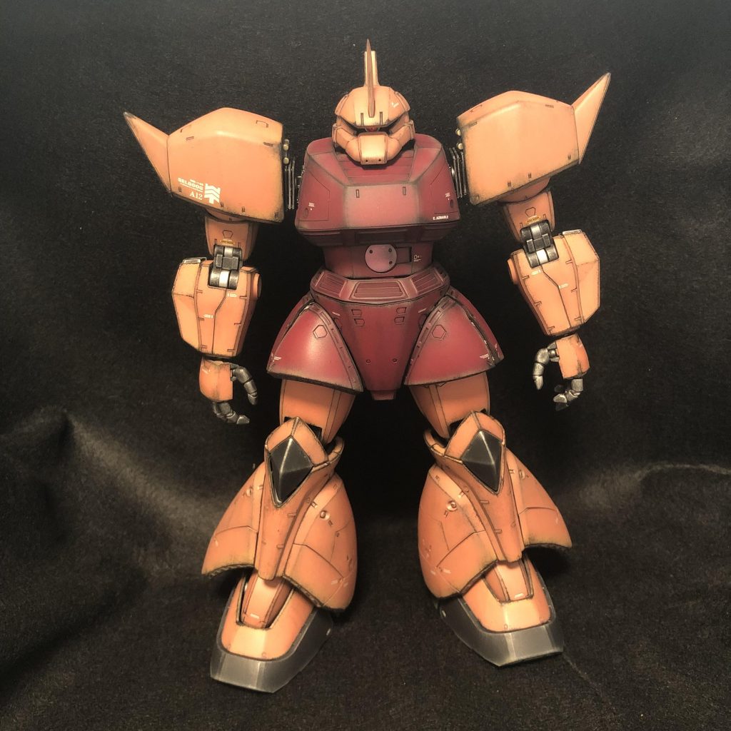 MGシャア専用ゲルググ(カットモデル)–3枚目/制作者：らるほん