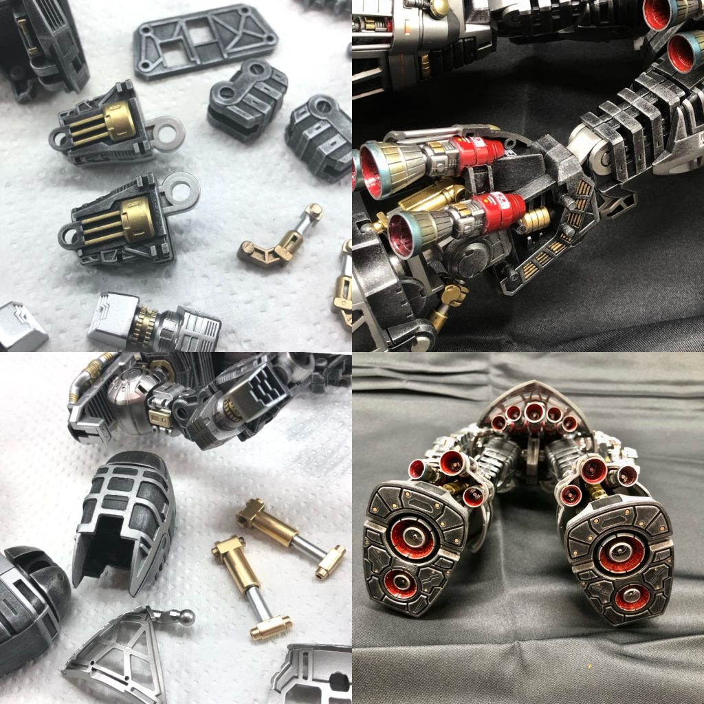 MGシャア専用ゲルググ(カットモデル)–2枚目/制作者：らるほん