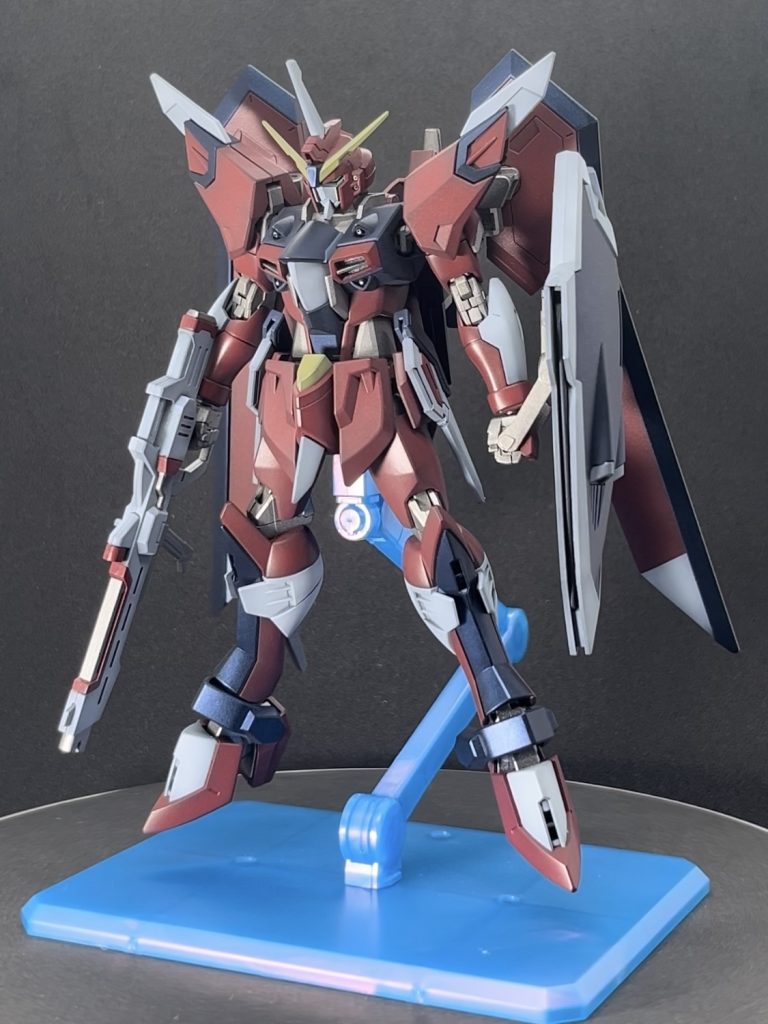 MS時のプロモーションはほぼ変えていません。シールドは持ち手を作り、手に持たせるように改修しています。