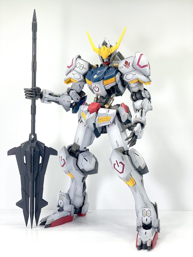 メイスを持たせてみました。バルバトスと言えばやはりメイスかなと！