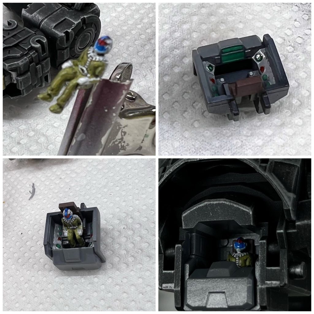 コックピット及びパイロット塗装