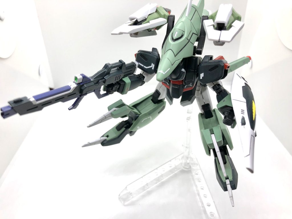 MA形態。ちょっとザリガニに見えてしまったのは日頃の疲れか