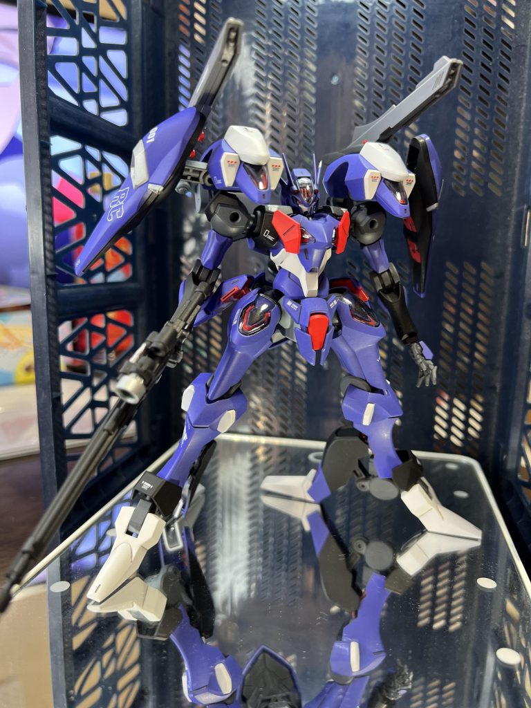 カラーは自称パーソナルカラー、ブルーバイオレットで塗装✨