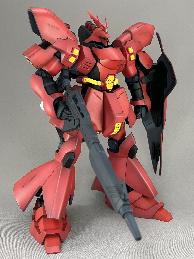 ロング・ライフルは雑誌付録から。肉抜きは埋めました。左握り拳は次元ビルドナックルズLから。