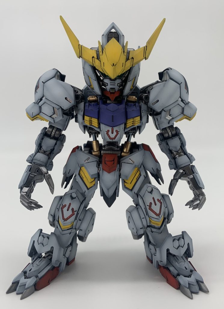 トリコロールカラー部はグラデーションで25%光沢でトップコートイエローの発色がとても難しかったです、ほぼ塗りつぶし状態になってしまいました、今後の課題です。