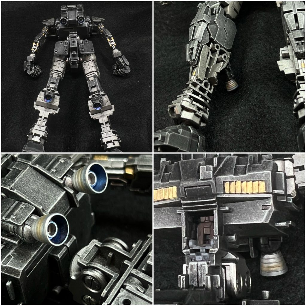 内部フレーム塗装