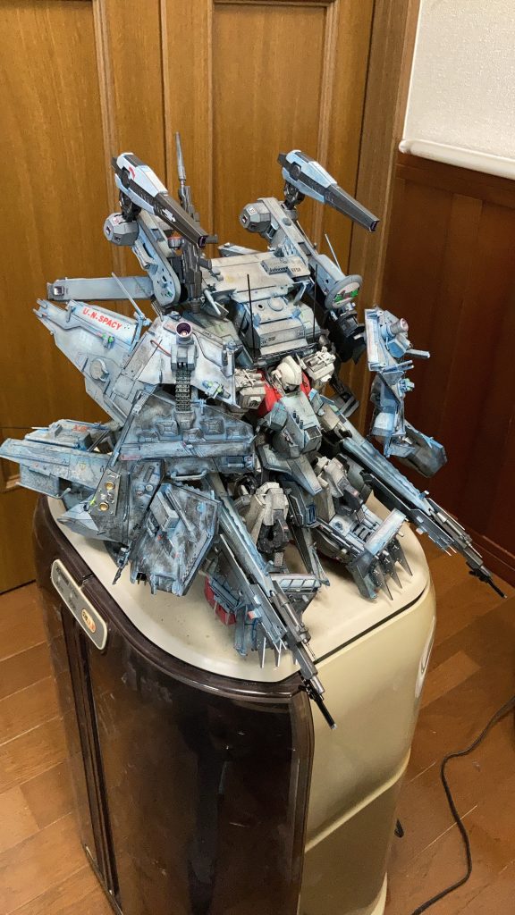 低重力下拠点防衛装備型陸戦型ジム–4枚目/制作者:トゥィンキーバー