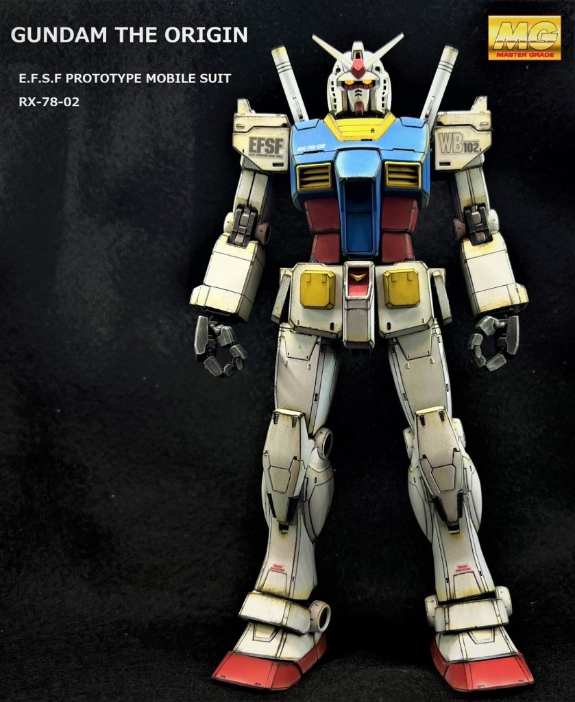 MGガンダムTHE ORIGIN(ククルス・ドアンの島仕様)–2枚目/制作者：らるほん