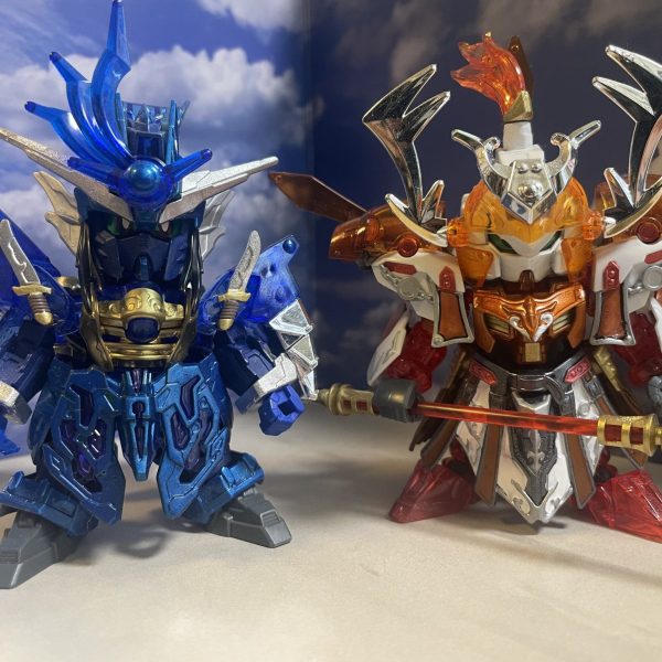 SDWHEROES 武田信繁ブルー&真田幸隆ガーベラ