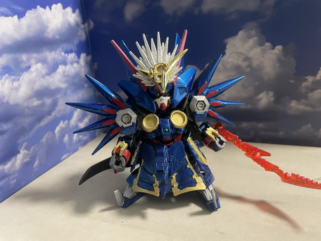 まずはアクエリアスから。ベースのエピオンもBBのアクエリアスも出来がいいのでサクッと合体できました。