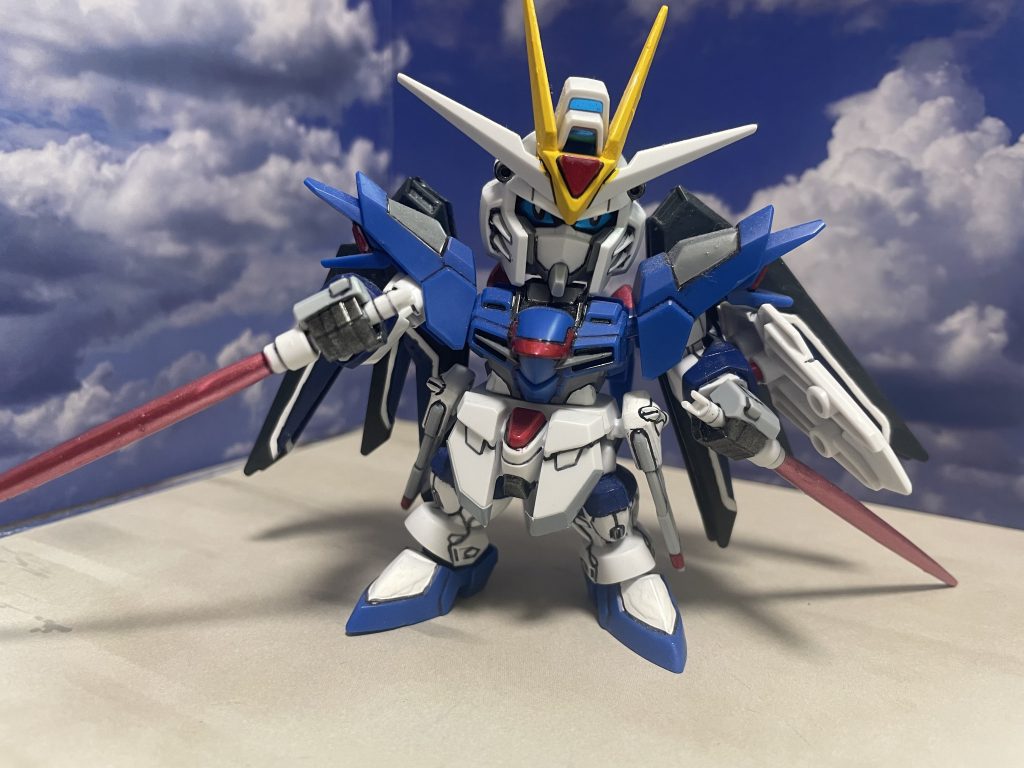 ビームサーベル逆手持ち〜