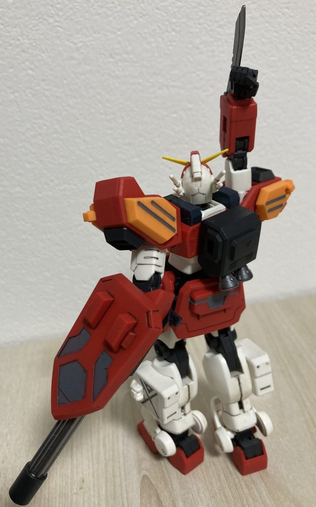 ローリングコンバットナイフでエアリーズを八裂きにした後。