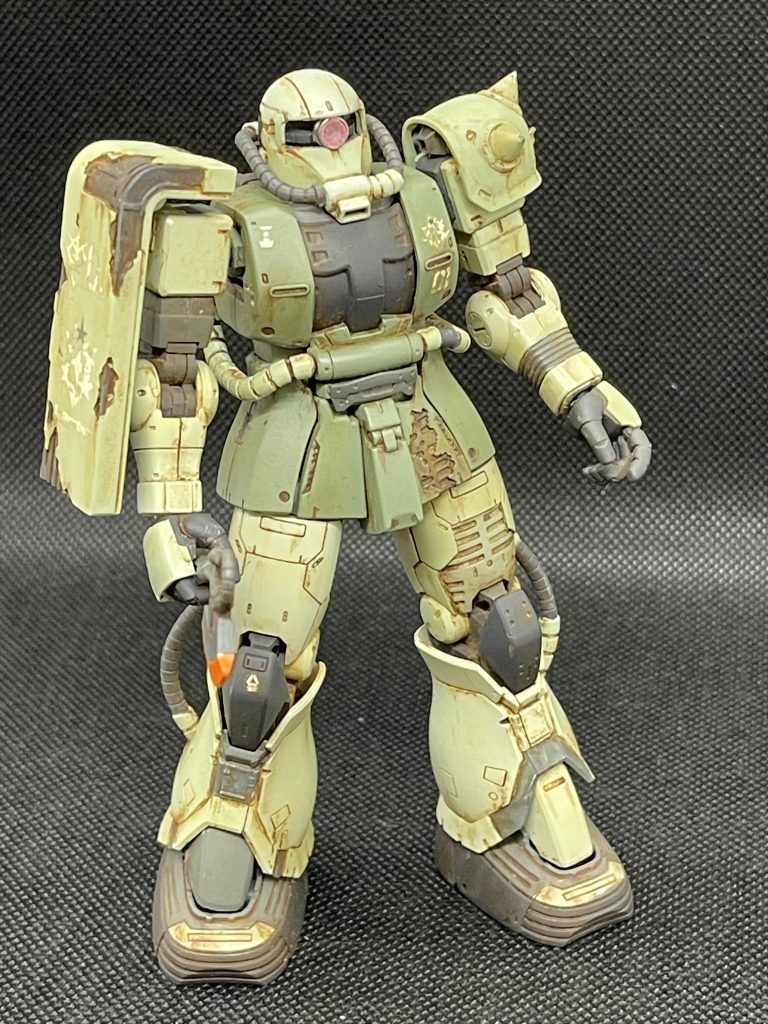 HGUC ククルス・ドアン専用ザク–4枚目/制作者：HIRO