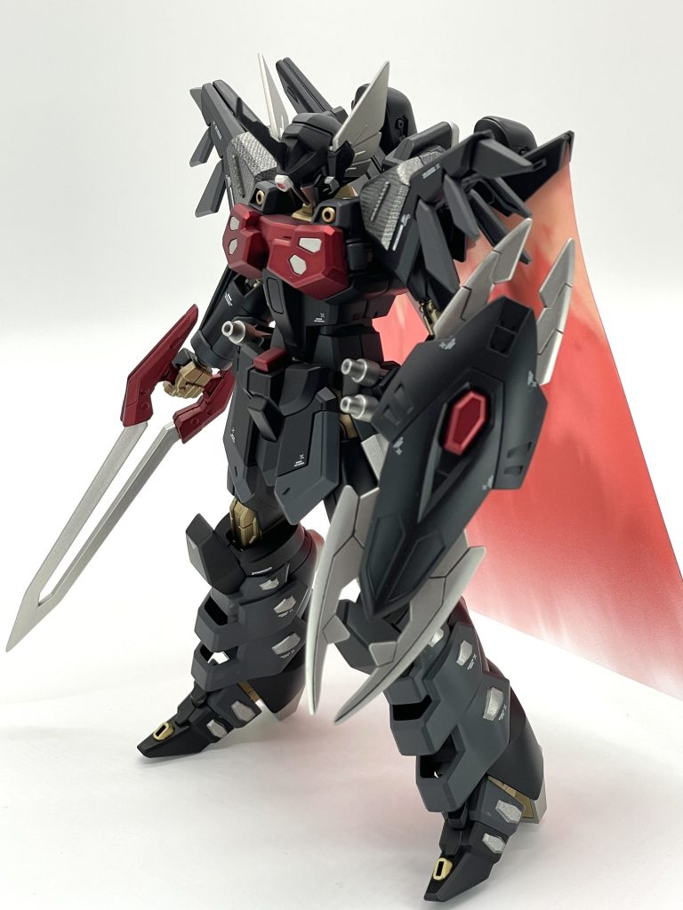 足のパーツのマスキングがすごく大変でした