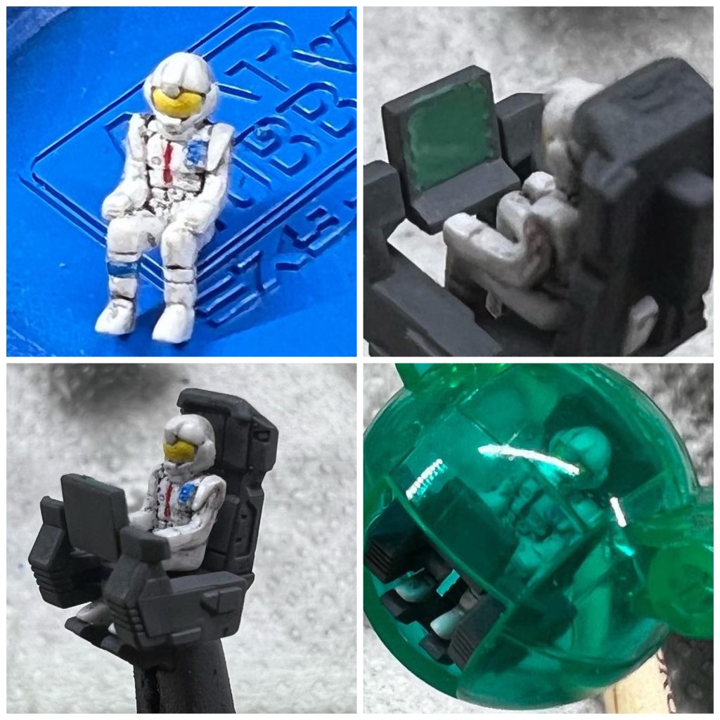 コックピット及びパイロット塗装