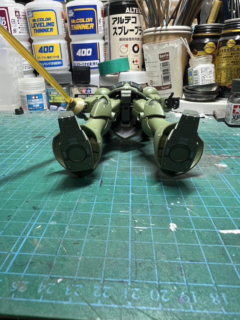 足裏は少し塗り分けしてます